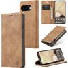 Ottcooed Cover per Google Pixel 10a Custodia, Cover Pellicola a Libro Portafoglio in Pelle Porta Carte Protettiva Slot per Scheda Flip Case Wallet Case con Google Pixel 10a, Marrone