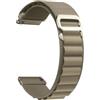 CeiBand Anello Alpino Cinturino Compatibile con 20mm 22mm, Ricambio in Nylon Sportivo Bracciale Metallo G-Hook Uomo Donna per 20mm 22mm -(20mm Olive)