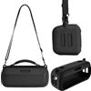 Hzycwgone Custodia per Bose Diffusore Portatile SoundLink Max,Borsa Cover in Silicone Viaggio Accessori con Tracolla per Bose Soundlink Max(Nero Custodia)