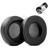 ACCOUTA Cuscinetti Compatibili con Cuffie Denon DN-HP1000 DN-HP1100 - Cuscinetti di ricambio con tessuto resistente/pelle proteica traspirante e schiuma memoria.