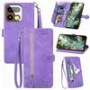 Fertuo Cover per Realme 16 Pro Plus 5G, Custodia a Libro in Pelle PU Flip Case con Porta Carte, Chiusura Magnetica e Cinturino [Disegni di Fiori] Portafoglio Interno Silicone Antiurto, Viola