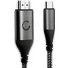 CELLONIC Cavo USB C Type C, Lungo 1.8m, Compatibile con TV, Camera, Dvd/Blu-Ray Player, Gaming Console & Co. - HDMI > Micro HDMI Cavetto HDMI 2.0 Cavetto, Filo HDMI