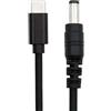 xiwai Cavo di alimentazione USB 3.1 Type-C USB-C maschio con ingresso a DC 12V 5,5x2,1mm, spina di uscita, cavo di attivazione dell'emulatore PD, 150 cm