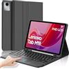 IVEOPPE Cover Tastiera per Lenovo Tab M11 11 Pollici 2024 TB330FU/TB330XU | Keyboard Touchpad Magnetico Staccabile, Italiano QWERTY, Custodia Tastiera Bluetooth Senza fili con Portapenna, Nero