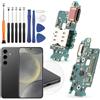 RongZy Connettore Dock per Samsung Galaxy S24 5G S921B Dock Charging di Ricambio Presa di Ricarica Cavo Flessibile con Strumenti