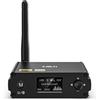 1Mii DS220 Ricevitore Bluetooth HiFi, Adattatore Bluetooth 5.3 Audio con DAC Audiofilo, Hi-Res LDAC/aptX HD/Bassa Latenza, con Uscita Ottica/RCA, Display OLED Modalità EQ per Stereo