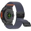 Niboow QuickFit 22mm Nylon Cinturino per Garmin Fenix 8/Fenix E 47mm/Fenix 7 Pro/Fenix 7/Fenix 6/Fenix 6 Pro, Traspirante Elastico Sportivo Cinturini per Garmin Descent G2/Tactix 8 47mm - Grigio