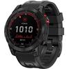 Koelaa 22mm QuickFit Cinturino per Garmin Fenix 7/6/6 Pro/5/8 47mm, Cinturino Silicone Traspirante Ricambio per Fenix 7 Pro/5 Plus/Forerunner 965/955/945/935/Epix 2/Pro 47mm - Nero