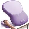 meatanty Tappetino Mouse con Poggiapolsi Ergonomico in Gel, Tappetino Antiscivolo per Mouse [Prevenzione Tunnel Carpale] [Comfort Estremo] per Computer, Laptop, Scrivania