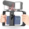 ULANZI U Rig Pro Smartphone Video Rig, Filmmaking Case, Phone Video Stabilizer Grip Stativ Supporto per Videomaker Film-Maker Videographer per iPhone XS Max XR iPhone X 8 Plus Samsung
