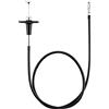 JJC TCR-70BK Cavo di Scatto Remoto con Blocco Meccanico per Fujifilm Leica Canon Nikon Sony Fotocamere con Otturatore Filetto Femmina (Nero)