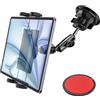 Kolasels Supporto Tablet Auto/Camion Cruscotto, [Ventosa Potente] Supporto Tablet Camion Parabrezza per iPad Pro 12.9 10.5 9.7 Air Mini, Galaxy Tab, Fire HD, iPhone, Cellulare, 4-13 Dispositivo