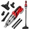 Roadtime Aspirapolvere a batteria, compatibile con Milwaukee M 18 V batteria (senza batteria), 10000 Pa portatile aspirapolvere con 4 ugelli e contenitore per polvere da 0,75 l, per pavimenti in legno duro