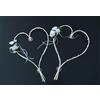 Auto-schmuck so einfach so kreativ VIP Ghirlanda con 30 azalee, 30 rose, 18 ventose extra forti, 2 x 180 cm, 4 decorazioni per maniglie delle porte, 2 cuori in rattan, per auto, matrimonio, auto, matrimonio, auto, matrimonio,