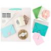 CYFUN DESIGN Tabellone segnapunti multiuso per buste, scatole regalo e lavori di carta, 30,5 x 30,5 cm, con cartella in osso e guida triangolare, strumento pieghevole per la creazione di buste per biglietti e