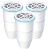 VI PHASES VIPHASES - Confezione da 3 cartucce di ricambio per filtro dell'acqua a 6 stadi per caraffa filtrante ZR-017 ZP-010, sistema avanzato 0 TDS per rimuovere il 99,99% di piombo, cloro, fluoro, PFOA/PFOS