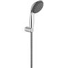 GROHE Vitalio Start 100 Set Doccia Completo (1 getto Rain, bordo in silicone antiurto ShockProof, sistema anticalcare, installazione veloce), Cromo, 27944000