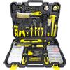 WMC Tools Cassetta degli attrezzi riempita 1001 pezzi - Set completo di attrezzi per la casa per ristrutturazione, montaggio e manutenzione, set versatile fai da te con pistola per colla a caldo e