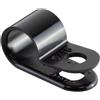 GTSE Fascette a P in Nylon Nero 7,9 mm (5/16) - Clip Fermacavi Resistenti in Nylon 66 UL 94V-2 - Supporti per Gestione Cavi per Auto, Casa, Officina ed Impianti Elettrici
