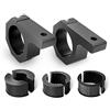 Nilight 90020B, Kit di Staffe di Montaggio, con Morsetti, Adatto per Barre LED Luminose Orizzontali Fuoristrada, Barre Portatutto e Roll-Bar, 2 Pezzi