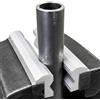 LATEC Lasertechnik Ganasce protettive per morsa (200 mm) - ganasce in alluminio di alta qualità, 2 pezzi con prismi, ganasce di serraggio con 3 potenti magneti, accessori da officina di alta qualità