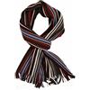 Rotfuchs Sciarpa sciarpa in maglia strisce raschelschal alla moda rosso 50% lana 50% poliacrilico R-641