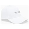Armani Exchange Berretto da Baseball, con Visiera Curva Milano-New York, Nero, TU, Nero, Taglia Unica
