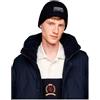Tommy Hilfiger Monotype Outdoor Wool Beanie, Berretto Navy, Blu, Taglia unica