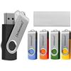 Intenso Basic Line USB Stick Set - 5 x 8 GB High Speed USB 2.0, multicolore con etichette