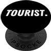 Vacation Travel Voyage & Explore Adventu Costume Turistico Straniero Turismo Inglese Americano USA Turista PopSockets PopGrip Adesivo