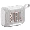 JBL GO 5 Speaker Bluetooth ultra‑portatile con potente JBL Pro Sound e bassi incisivi, pairing AirTouch, design impermeabile, 10 ore di autonomia, Bianco