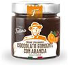CasaFolino Crema Spalmabile al Cioccolato Fondente e Arancia 220 g