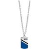 Clondo Collana Uomo Donna Inter in Acciaio Inossidabile - Prodotto Ufficiale Calcio - Gioiello con Logo - Idea Regalo Elegante per Tifosi Neroazzurri - Ragazzo e Ragazza (Shield Pendant Inter Classic)