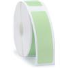 SENRISE Etichette termiche per stampante D11/D110/D101, 12 x 40 mm, autoadesive, colore verde, impermeabile, carta termica per casa, ufficio, scuola, 1 rotolo da 160 etichette