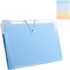 FAINCA Cartella Portadocumenti Espandibile 24x33cm con 12 Scomparti A4 | Cartella Portadocumenti A4 Raccoglitore Documenti Etichette Colorate Cartelletta Porta Documenti per Ufficio Scuola Casa