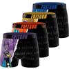 Freegun Boxer Aderente (Set di 4) da Uomo, Viola 14, XL