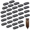 Dreamlover Clip per Parrucca, Clip per Extension Capelli e Posticci per Capelli, Nero, 30 Pezzi