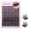 WENDY LASHES Ciuffetti Ciglia Finte 3D-Curl Style-C9 Soft Cluster lashes | Extension Ciglia Individuali Naturali Riusabile DIY Lash Extension a Casa 10-18mm Mixed