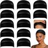 Dreamlover Calotte parrucche, Retina per Capelli Parrucca, Nero, 12 Pezzi
