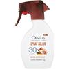 Omia - Spray Solare Protettivo SPF30 Viso e Corpo con Olio di Argan del Marocco, Protezione Solare Alta, Per Pelli Chiare e Sensibili al Sole, Dermatologicamente Testato, Flacone da 200 ml