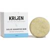 Krijen Shampoo vegano solido con olio di calendula, olio di eucalipto, olio di citronella e sale marino 50 g | Volume per capelli grassi e cascanti | Agisce in acqua dura e con provitamina B5