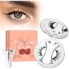 Higu clace Cils magnétiques, cils magnétiques sans eye-liner, cils magnétiques aspect naturel, cils magnétiques avec applicateur, cils magnétiques sans colle (SET-NT)