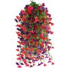 msymsyu Glicine Finto 4 Pezzi Fiori Finti Viola Piante Finte Cascanti 76cm Fiori Artificiali per Decorazione Parete Balcone Portico Giardino Casa Festa Fiori Finti Glicine