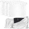 GXAHSOL 3 Pezzi Custodia Per Borsa Antipolvere, Sacchetti con Coulisse Antipolvere, 40 x 50 cm Portaoggetti Bianca, per Borse, accessori, cosmetici, Scarpe, Stivali