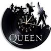 Smotly The Queen Rock Music Band Orologio da parete design, retrò orologio da parete, regali unici fatti a mano decorazione da parete (Nessuna lampada)