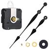 ACOLY Meccanismo di Movimento per Orologio al Quarzo Silenzioso con lancette Lunghe e Coppia Elevata, Kit di Riparazione Fai da Te per Grandi Orologi da Parete da 60-68 cm (Nero)