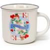 Legami - Tazza Cuppuccino in Porcellana New Bone China, Tazza da Colazione, Mug Caffè Thé Lavabile in Lavastoviglie, Tema King, Diametro 10 cm, Capacità 350 ml
