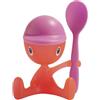 Alessi ASG23 P Cico Portauovo con Spargisale Personale e Cucchiaino in Resina Termoplastica, Rosa