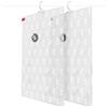 Compactor RAN8223 - Set di 2 sacchetti salvaspazio da appendere, misura corta, 105 x 70 cm, serie Espace Plus, colore: Trasparente