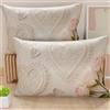 PETTI Artigiani Italiani - Coppia di Federe Cuscino 50x80 cm in Microfibra, Cuscini Arredo Camera da Letto, Divano, Salotto, Set 2 Fodere Copricuscino, Federa Shabby 319, 100% Made in Italy
